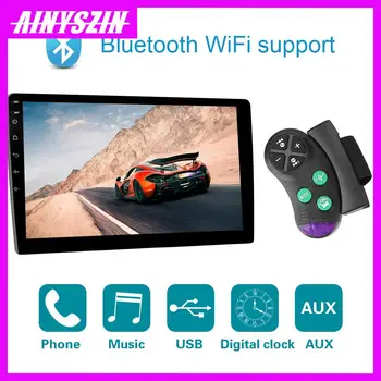  10,1 Inča Auto radio 1 Din Android WIFI Bluetooth Audio Stereo MP5 Player GPS Upravljanje kolom upravljača zaslon Osjetljiv na dodir FM 2G + 16G