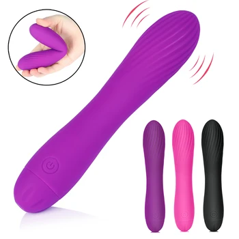  10 Frekvencijski Mekani Silikonski Vibrator G Spot za Žene, Punjiva Analni Stimulator Klitorisa, Glupi Dildo, Vibrator, Seks-Igračke Za Odrasle