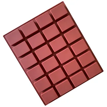  24 Kvadratna Sapun Silikonska Forma Za Tortu Mirisnu Svijeću DIY Prašak za Ručno izrađeni Sapuni u Obliku Leda Čokolada Silikonska Forma