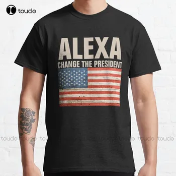  Alexa Promjenu Predsjednika Smiješne Političke Darove Dizajn Klasične Ženske t-Shirt Majice Grafički Modni Zabavne Nove Xs-5Xl