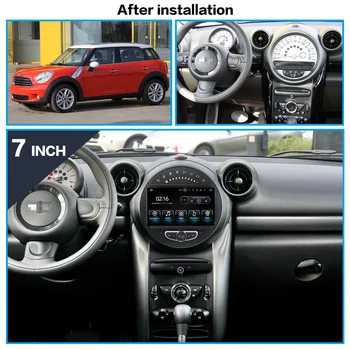  Android 9,0 Auto DVD player GPS Glonass Navigacija Za BMW mini Cooper 2005-2013 Auto Auto Stereo media player glavna jedinica traka
