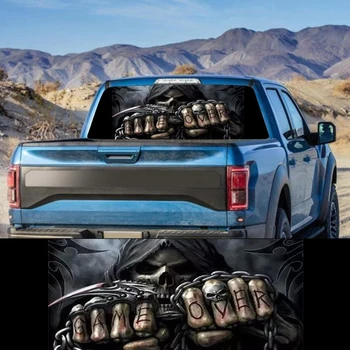 Angry Kostur za Kamion Jeep Suv Kurva 3D Naljepnica na Stražnje Vjetrobransko Staklo Naljepnica Dekor Stražnjeg Stakla Plakat 53,1x14,2 cm