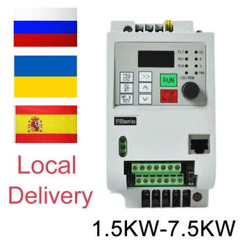  AT1-04K0X AC220V 4kW Jednofazni Frekvencija podesiva Pretvarač Frekvencije VFDS Regulator Brzine 0-400 Hz Podesivi Frekvencijski Pretvarač