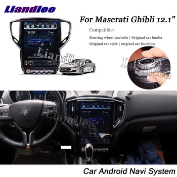  Auto Android Media Player Za Maserati Ghibli M157 2014 2015 2016 2017 2018 Radio GPS Navigacijski Sustav HD Zaslon TV