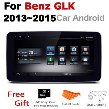  Auto-Audio Android 7.0 up GPS Navigacija Za Mercedes Benz GLK 2013 ~ 2015 NTG WiFi 3G 4G Media player BT 1080P