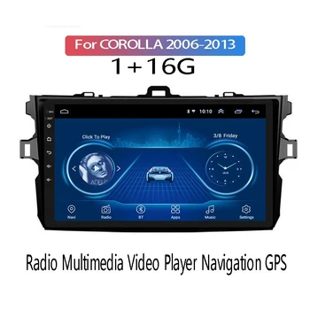  Auto-Radio Media Player GPS Navigacija Za Toyota Corolla 10 E140 E150 2006 - 2013 1+ 16G Auto stereo 2Din