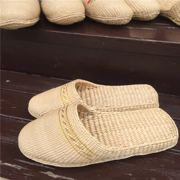  Butik slama sandale ručni rad od slame sandale i papuče slame sandale