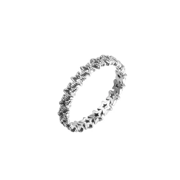  CKK Grupa Asimetrične Zvijezda Prsten za Žene 100% 925 Sterling silver Nakit za Večernje Vjenčanje Anillos Mujer Anel