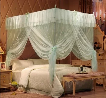  Creative krevet s baldahinom zamak mreža za komarce S tri otvorenih vrata od nehrđajućeg čelika ukrcaj okvir rešetke mosquitera cama