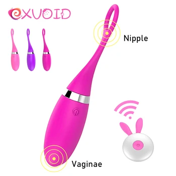  EXVOID Bežični Pička Jaje Vibrator Silikon Daljinski Vibrator Seks-Igračke Za Žene G Spot Maser Klitoris Stimulira Proizvod Za Odrasle
