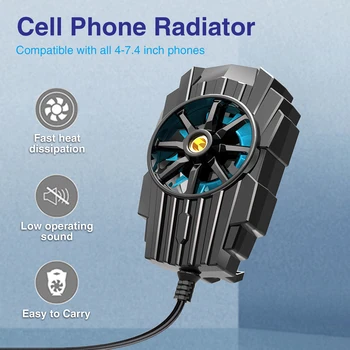  G6 Radijator Mobilni Telefon Mobitel Univerzalni Ventilator Za Hlađenje Glupi Ventilator Za Mobilni Telefon Groznica Brzi Hladnjak PhoneCooler Radijator