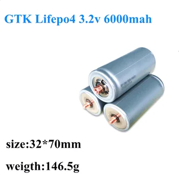  GTK litij 32650 spiralna glava Lifepo4 3,2 6.000 mah baterije električnog vozila pametan robot i električni autić.