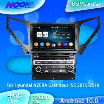  IPS Android 10,0 4G + 128 GB Za Hyundai AZERA Grandeur i55 2015-2019 Radio Auto Media Player Auto Stereo Glavna Jedinica DSP Carplay