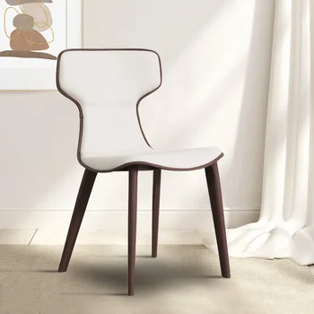  Luksuzno moderno sedlo od mikrovlakana blagovaona stolice moderan restoran stolica za primanje gostiju dizajn kava mekana stolica-torba