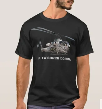  Majica sa borbenih helikoptera AH 1 Super Cobra Attack. Ljetna Хлопковая Muška Majica Okruglog Izreza i Kratkih Rukava, Nova S-3XL
