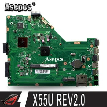  Matična ploča Laptopa Asepcs X55U Za Asus X55U X55 test izvorna matična ploča