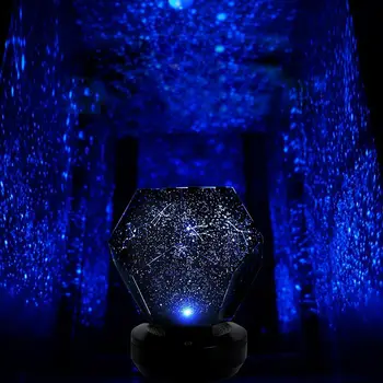  Nova Zvijezda Originalni Domaći Planetarij, noćno svjetlo LED Projektor, Galaxy Star Svjetla USB Nebeska Svjetiljka Dekor Romantična Spavaća soba Dječji Darovi