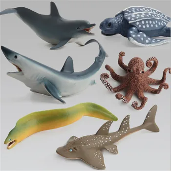  Ocean Morske Životinje Igračka Morski Pas Hobotnica Kornjača Djeca Edukativne Edukativne Simulacijski Model Za Djecu Figurica