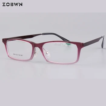  Optički Naočale u potpunosti Ivicom sa metalnim hram Gospodo Retro Naočale za Kratkovidnost Na Recept Trg Dizajnerske Naočale u Okvirima Jedinstven Zglob