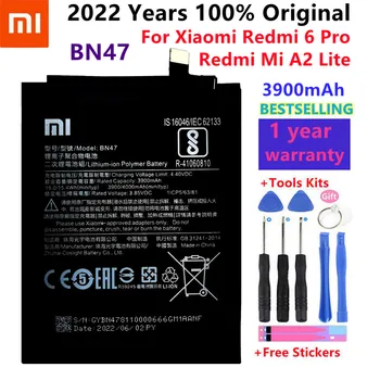  Originalni Xiaomi BN47 Zamjenske Baterije Za Xiaomi Redmi 6 Pro/Mi A2 Lite Kapacitet od 4000 mah s besplatnim Alatima