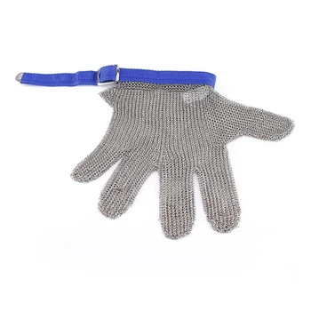  Otporan na krojeva rukavice od 304 nehrđajućeg čelika Žičane rukavice od nehrđajućeg čelika koriste se za zaštitu vaših ruku