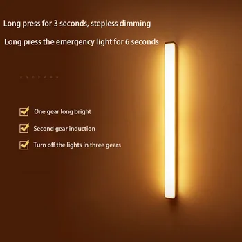  Prediktivni Infracrveni Senzor Lampa Potrošačke Automatski Noćno Svjetlo Punjač Plug-In Ormar Spavaća Soba Hodnik Ormar Lampe Za Čitanje