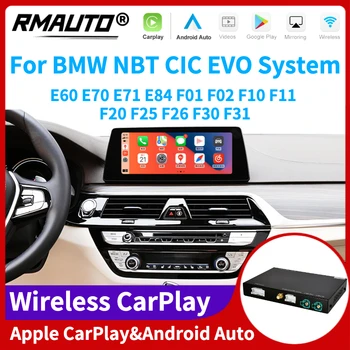  RMAUTO Bežični Apple CarPlay Android Auto NBT CIC EVO Sustava za BMW Sve Serije E60 E70 E71 E84 F01 F02 F10 F11 F20 F26 F30 F31