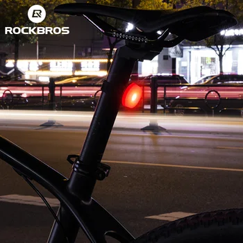  ROCKBROS Bicikl dugo Svjetlo Bicikl dugo Svjetlo dugo Svjetlo Svjetiljka Za Noćna Vožnja Sigurnost Upozorenje Kacigu, Svjetla Biciklizam pribor
