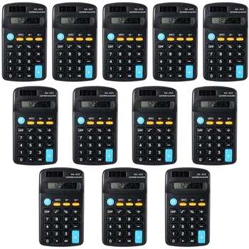 Ručna Mini-Kalkulatori Džepne Veličine Ručne Ugaone 8-Znamenkasti Display Kalkulator Mali Ljudski Stolni Kalkulator Za Ured