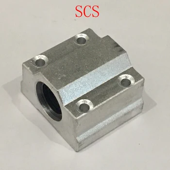  SCS30UU SCS35UU SCS40UU Aluminijski Blok CNC 3D Pisač Osovine Šipke Router Blok Čahura Pripadni Ležaj Slip Linearno Kretanje