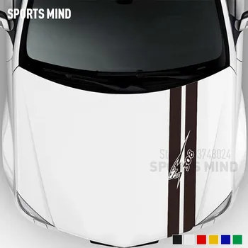  Sportski Um Vinil Auto-Stil Za Peugeot 308 SW Pribor za Glavu Hauba Hauba Širina Naljepnice Naljepnice Grafika Naljepnica Za Auto Oznaka