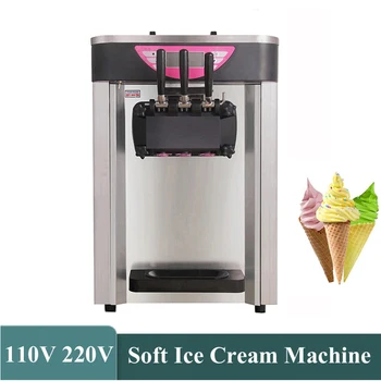  Tvorac sladoleda strojevi mekog sladoleda komercijalno električni sa vending machines sladoleda 3 okusa