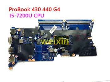  Visoka kvaliteta Za ProBook 430 440 G4 matična ploča laptopa 810242-002 S SR2ZU I5-7200U PROCESOR DA0X81MB6E0 100% testovi radna
