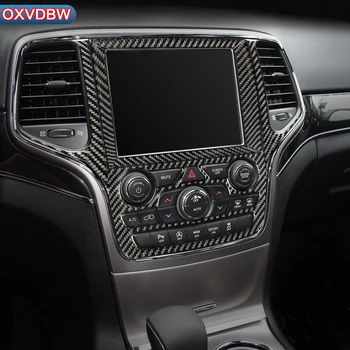  Za Jeep Grand Cherokee Interna Trim Od Karbonskih Vlakana Klima-uređaj CD control panel dekorativna naljepnica Pribor za slaganje automobila