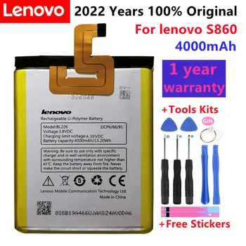  Za Lenovo S860 Zamjena baterije 100% Visoke Kvalitete 4000 mah BL226 Zamjena baterije Za Lenovo S860 Mobilni telefon + dostupno