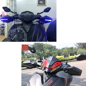  Zaštita za ruke motocikl s led pozadinskim osvjetljenjem, zaštitna navlaka za moto zaštita olovke, vjetrobransko staklo za Honda Clutch Super Cub 110