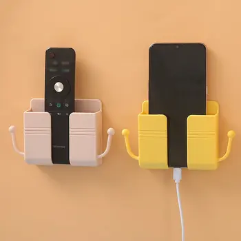  Zidni TV Klima-uređaj Daljinski Upravljač Kutija Za Pohranu Mali Nosač Za Punjenje Mobilnog Telefona Stalak Za Prtljagu